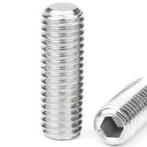 Tornillos de Fijación de Acero Inoxidable 304 Howard Johnson, M3 M4 M5 M6, Extremo Plano, DIN913 Grado A Nivel 6.8, Accesorios para Juguetes - Product Image 1