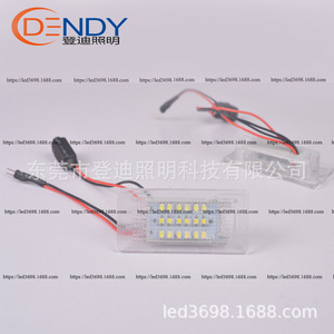 Luz LED para matrícula de Volkswagen para Golf Plus, Caddy, Jetta, Touran, luz blanca, carcasa transparente de PC y aluminio - Product Image 5