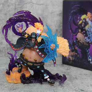 Statue GK One Piece <span class=keywords><strong>Blackbeard</strong></span> de 22 cm, figurine d'anime premium avec effet spécial double fruit, cadeau pour collectionneur - Product Image 4