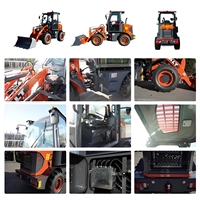 Chargeuse sur pneus compacte diesel AOLITE 1 tonne de qualité fiable pour la construction et la manutention de matériaux – Direct Usine
