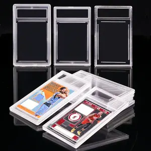 High Quality Clear Baseball Card Holders Transparent Trading Graded Card Slab Card Holders Protector Case