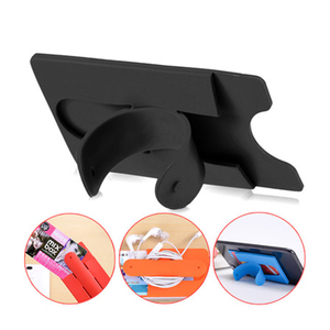 Pegatina de silicona universal para teléfono móvil de bolsillo, cartera para tarjetas, tarjetero elástico para identificación y crédito - Product Image 5