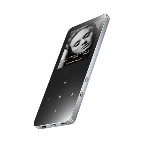 Küresel toptan X2 16GB 1.8 inç dokunmatik ekran Metal kablosuz MP3 MP4 Hifi ses müzik çalar