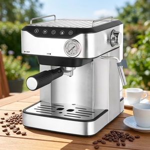 Cafetera Espresso Semiautomática de 15 Bares con Vaporizador de Leche, Máquina para Hacer Latte y Cappuccino para el Hogar - Product Image 1