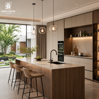 Gabinetes de Cocina Personalizados con Panel de Melamina, Instalación de Gabinetes de Pared, Servicio Completo Integral de Montaje de Cocina
