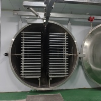 Machine de lyophilisation industrielle pour aliments, en acier inoxydable, équipement de séchage par congélation sous vide