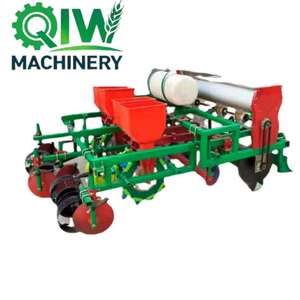 Semoir et cultivateur multifonctionnel à 2 rangs et quatre roues avec pulvérisation et fertilisation pour arachides/maïs/haricots - Product Image 1