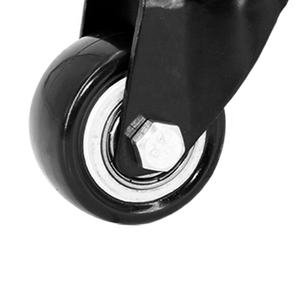 1,5 polegadas Light Duty poliuretano giratório rodízio roda escritório cadeira gabinete rotativo rodízios - Product Image 6