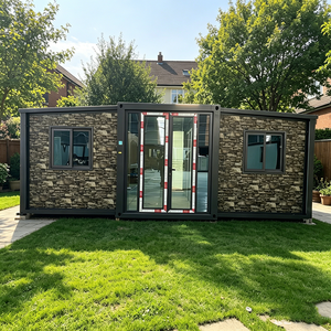 Casa Contenedor Plegable Creativa, Edificios de Jardín Móviles, Casa Modular Desmontable, Villa Estilo Cabaña de Madera de Bajo Costo - Product Image 1