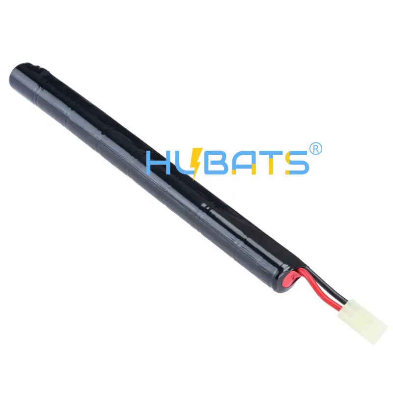 Airsoft Gun用9.6 V 1600mAh 2/3A LタイプNiMHバッテリーNi-MH2/3A 9.6 V 1600mAh 10Cハイパワーバッテリー1.6Ah9.6ボルトAirsoft