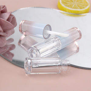 Empty <strong>Mini</strong> Gradient Pink Blue 2.<strong>5ml</strong> Lipgloss <strong>Container</strong> <strong>Lip</strong> Tint Bottle Makeup Round <strong>Lip</strong> <strong>Gloss</strong> Wand Tube <strong>Lip</strong> Glaze - Product Image 1