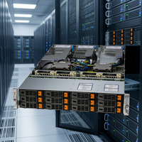 Serveur Rack 2U AS-2025HS-TNR Double AMD EPYC 9005 9004 DDR5 12 Baies Stock Entreprise
