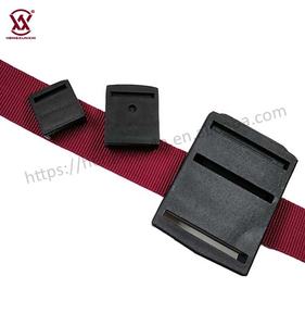 Accesorios para bolsas 20mm 25mm 2 pulgadas Cinturón de Liberación lateral negro Bloqueo de correa Hebillas de leva de plástico - Product Image 3