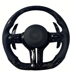 Volante Deportivo de Fibra de Carbono, Cuero y ALCANTARA, para <span class=keywords><strong>MINI</strong></span> <span class=keywords><strong>Cooper</strong></span> 3 Puertas, 5 Puertas, Countryman, Clubman, Convertible, JCW, Aceman - Product Image 5