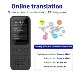 Mini soporte de traducción portátil 138 El Dispositivo de traducción de idiomas admite traducción sin conexión Traducción de fotos - Product Image 6
