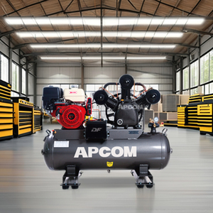 Portable & Stationary APCOM Gas Driven Air Compressor. High air delivery, compact layout, strong <b>adaptability</b> - Product Image 2