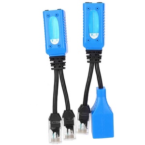 1 คู่กล้องวงจรปิด POE Combiner แยกกล้องสองตัวใช้สายเคเบิล uPOE เครือข่ายสายเคเบิลอะแดปเตอร์<span class=keywords><strong>หัว</strong></span><span class=keywords><strong>ฉีด</strong></span>สําหรับกล้อง IP - Product Image 2