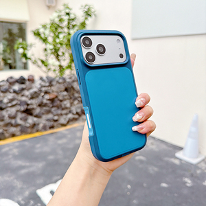 เคสโทรศัพท์2-in-1ไฮบริดมาใหม่พร้อมปุ่มสัมผัส Ai วัสดุ TPU กันกระแทก + PC สำหรับ <span class=keywords><strong>iPhone14</strong></span> Plus <span class=keywords><strong>Pro</strong></span> <span class=keywords><strong>Max</strong></span> & 17 Air - Product Image 3