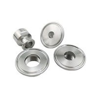 Ferrule Sambungan Cepat Baja Tahan Karat Sanitasi SS304, Ferrule Ulir Betina Standar AS NPT, Ulir Luar, Ulir Dalam