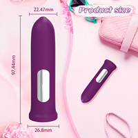 Ylove Mini Bullet Vibrator Starke Vibration AV Wand Massagegerät Sexspielzeug für Frauen Vaginale Lust