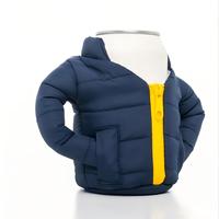 OUYOOLE Housse Isotherme Antidérapante pour Canette de Bière en Polyester pour Hommes et Femmes Amateurs de Bière (Rouge)