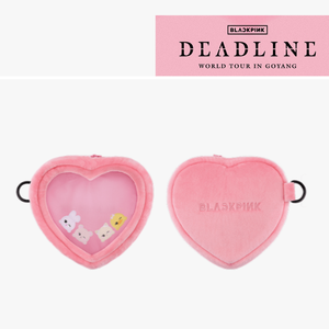 Bolsa de Almacenamiento Oficial KPOP BLACK PINK DEADLINETOUR CHARACTER POUCH, Bolsa de Colección con Diseño del Grupo Femenino Coreano, Regalo para Fans - Product Image 5