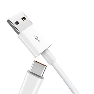 批发高品质聚氯乙烯快速充电6A电缆安卓手机C型至C型数据线USB C充电电缆