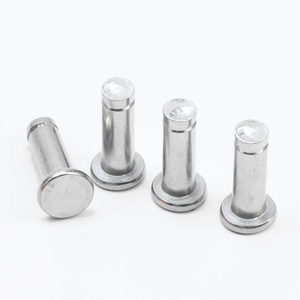 Pasadores de fijación de acero inoxidable 304 con cabeza plana y anillo de retención M3 M4 M5 M6 M12 M14, pasador de localización con circlip - Product Image 4