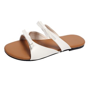 ashion Plus Size Age-reducing Bow Flat Slippers Womens Summer 2025 Fashionable Casual Lightweight and Cool Outer Wear231 231 - Product Image 5