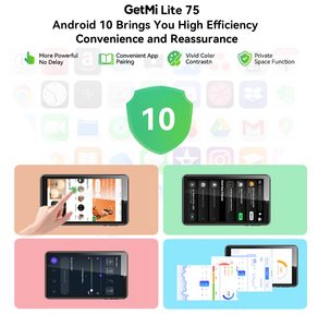Getmi Lite แท็บเล็ต10แอนดรอยด์10 OCTA Core 2GB + 32GB เก็บข้อมูล7นิ้ว WiFi แบบพกพาสำหรับผู้ใหญ่แท็บเล็ตเพื่อความบันเทิง - Product Image 4