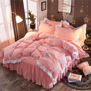 Bedding sets lace Turkey cotton king size bedding sets bamboo - Product Image 5