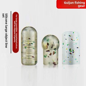 Eight-Character <b>Silicone</b> Protective Sleeve Skin <b>Tube</b> Anti-Tangle Lead <b>Silicone</b> Large Materialline Group for Carp Fishing - Product Image 5