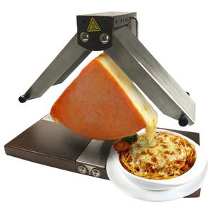 Machine à <span class=keywords><strong>raclette</strong></span> électrique pliable à double grille pour restaurant, avec lampe chauffante pour fromage, triangle, <span class=keywords><strong>raclette</strong></span> <span class=keywords><strong>suisse</strong></span>, <span class=keywords><strong>appareil</strong></span> à faire fondre le fromage Gruyère - Product Image 1