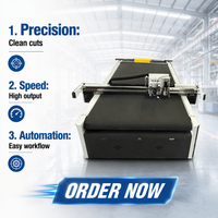 Cortadora Oscilante CNC TC para Muestras de Cajas de Cartón, Herramienta de Corte de Láminas de Cartón Corrugado PP con Certificación CE ISO