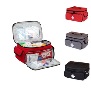 First-Aid Kit Oxford Cloth Waterproof Large Capacity Portable Storage <b>Bag</b> Multi-Compartment <b>Medical</b> <b>Bag</b> Home Travel - Product Image 1
