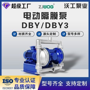 Electric Diaphragm Pump <b>Trolley</b> 220V 380V Stainless Steel PP <b>Plastic</b> Cast Iron Aluminum Alloy Customizable Styles Sewage Pump - Product Image 5