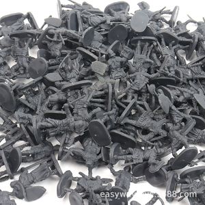 3 cm PE 200pcs 2 couleurs Miniature Army Military Toy Figures Wholesale Ancient Roman Soldier Action Figures Set for Play Kids 5 +. - Product Image 4