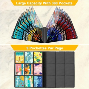 Álbum de Cartas Coleccionables de Plástico PP con 9 Bolsillos para 360 Cartas, para Pokémon, Béisbol, Fotos, Deportes, TCG, Yu-Gi-Oh, Álbum Profesional para Coleccionistas - Product Image 4
