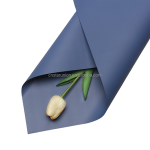 Papel de ramo de Color sólido First Love, niebla matutina, papel de niebla impermeable mate, paquete de flores, papel de embalaje de flores semitransparente - Product Image 6