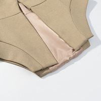 Ensemble tailleur 2 pièces pour femme 2026 : veste à revers élégante et pantalon droit rétro, idéal pour les loisirs et la mode