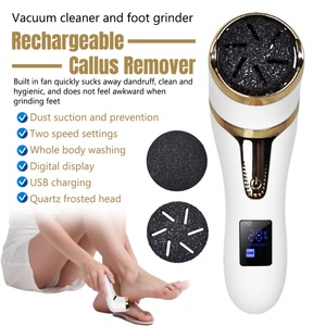Waterproof Rechargeable Pedicure Tool Electric Callus Remover Professional Foot <b>File</b> Dead Skin Remover - Product Image 3