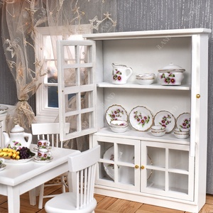 ILAND <strong>Doll</strong> House Pink Daisy <strong>Porcelain</strong>, Tableware, Wine Set, Tea Set - Product Image 6