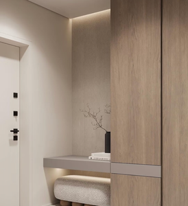 התאמה אישית ארון נעליים מעץ מודרני עם אחסון בשפע עבור חדרי מגורים דירות מלונות וילות - Product Image 5