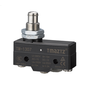 Interruptor TM-1704 Z-15GW22-B con palanca de rodillo de bisagra corta, interruptor de límite para incubadora con certificación CE, 15A máx. Corriente - Product Image 5