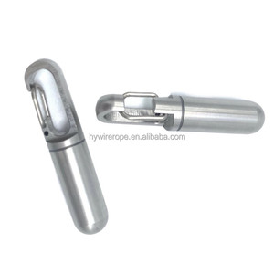 스테인레스 스틸 알약 케이스 키체인, 남성용 지갑 포켓 아웃도어용 튼튼한 소형 알약 상자 병 홀더 - Product Image 5