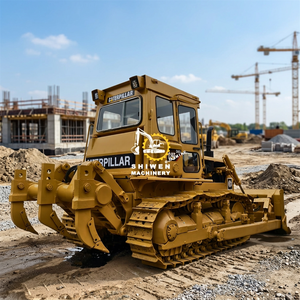 รถดันดินมือสอง Cat d6d ของแท้จากญี่ปุ่น ได้รับการรับรองมาตรฐาน CE และ EPA ความจุดันดิน 3.3 ลูกบาศก์เมตร สำหรับงานก่อสร้าง พร้อมริปเปอร์ กำลัง 104 กิโลวัตต์ d6g Catd7g - Product Image 1