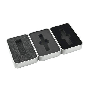 <strong>Rectangular</strong> Silver Metal Boxes Mini Tin Organizers with Lid for Storage Display Empty <strong>Containers</strong> for Candles Candies Gifts Balms - Product Image 4