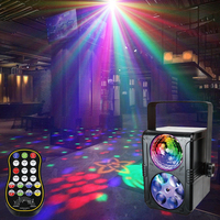 Mini boule disco LED RVB pleine couleur avec activation sonore, fonctionnement automatique, USB 5V pour décoration, DJ, discothèque, piste de danse, fête