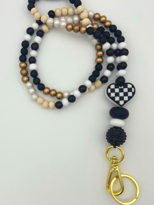 Cordon porte-badge personnalisé en polyester tressé avec crochet, logo personnalisé, résistant à l'eau, élégant, pour collier ou porte-clés - Product Image 3