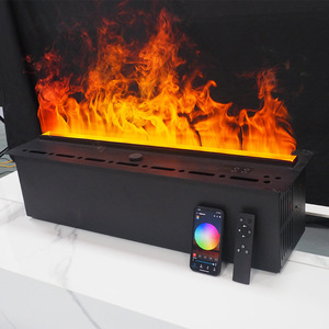 Nouveau design de cheminée cheminée unité murale meuble TV Led cheminée électrique cheminée à vapeur <span class=keywords><strong>d</strong></span>'eau eau intérieur acier inoxydable KY - Product Image 6